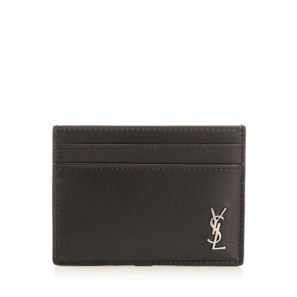 Saint Laurent Men Tiny Cassandre Card Holder